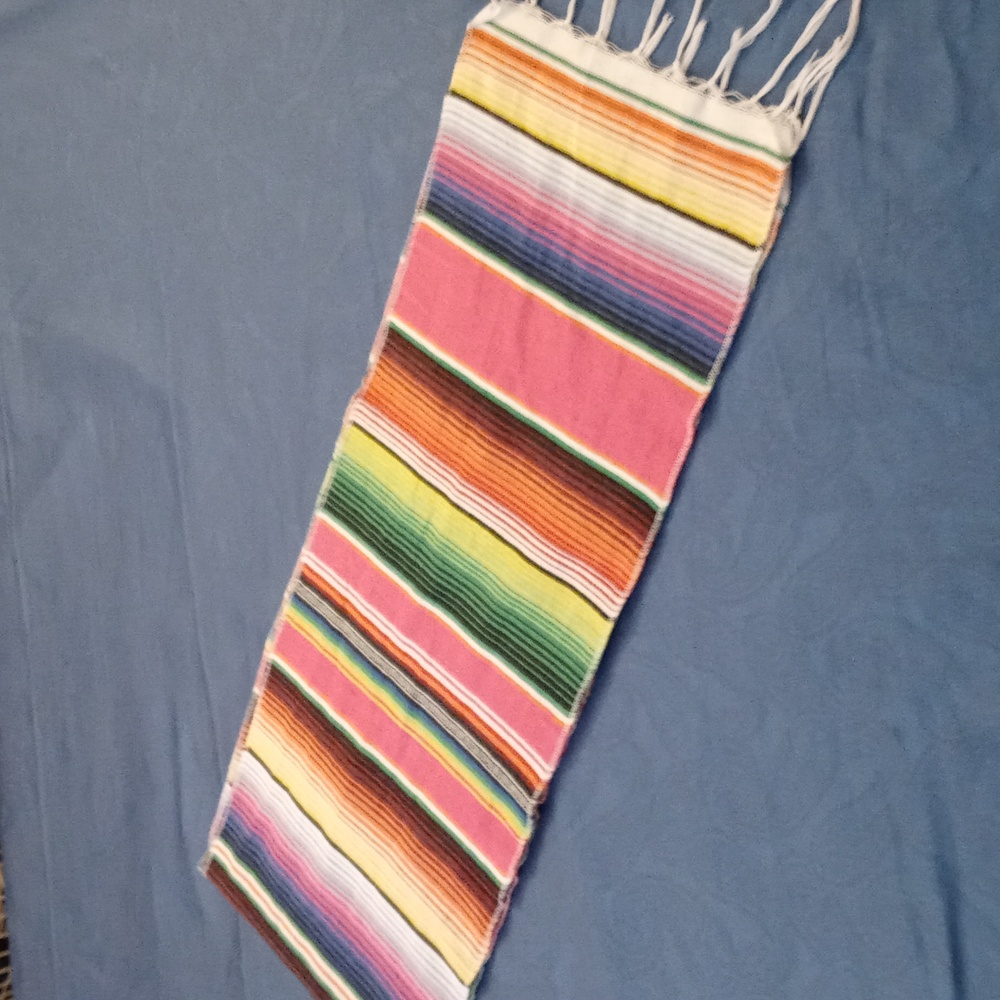 Table Runner Multicolored Long